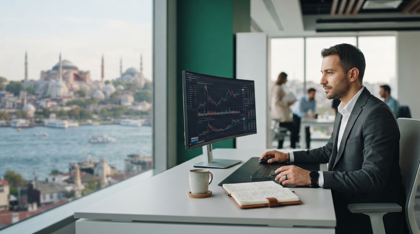 LexFund platformunun veri analizi ve risk yönetimi süreçlerini temsil eden görsel